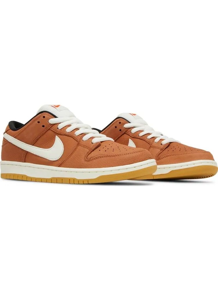 Кроссовки Nike Dunk Low Pro ISO SB 'Dark Russet' — изображение 8 из 8, оранжевый