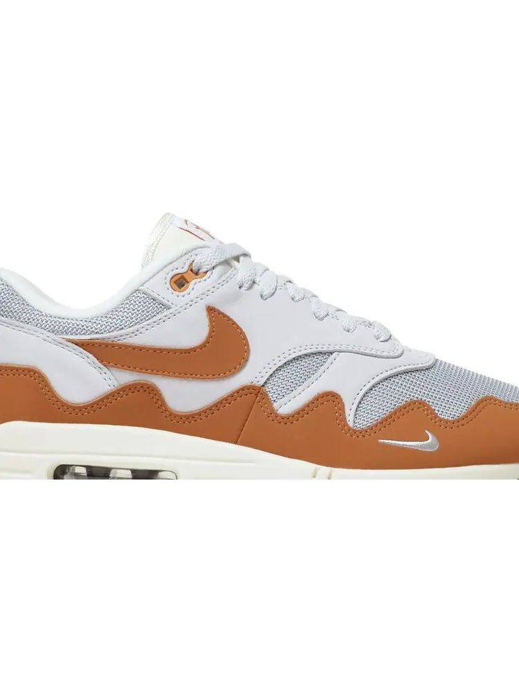 Кроссовки Nike Patta x Air Max 1 'Monarch' — изображение 2 из 10, оранжевый