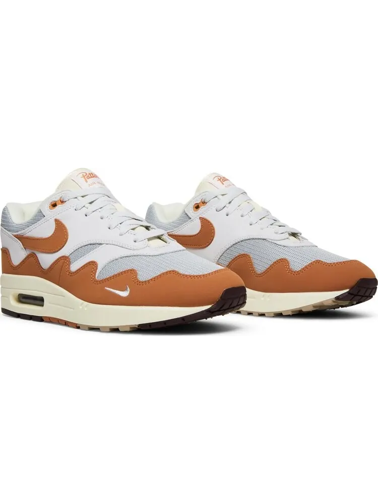 Кроссовки Nike Patta x Air Max 1 'Monarch' — изображение 8 из 10, оранжевый