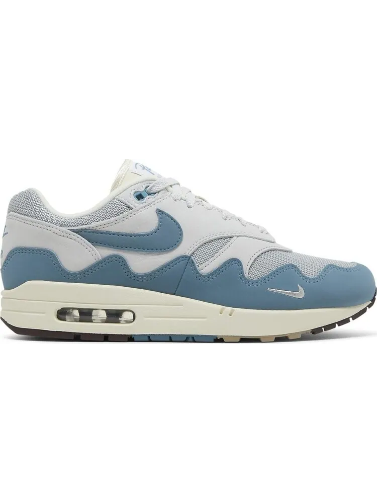 Кроссовки Nike Patta x Air Max 1 'Noise Aqua' — изображение 1 из 10, синий