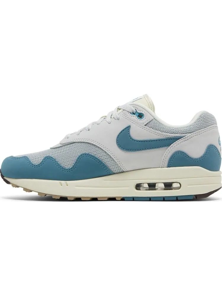 Кроссовки Nike Patta x Air Max 1 'Noise Aqua' — изображение 3 из 10, синий
