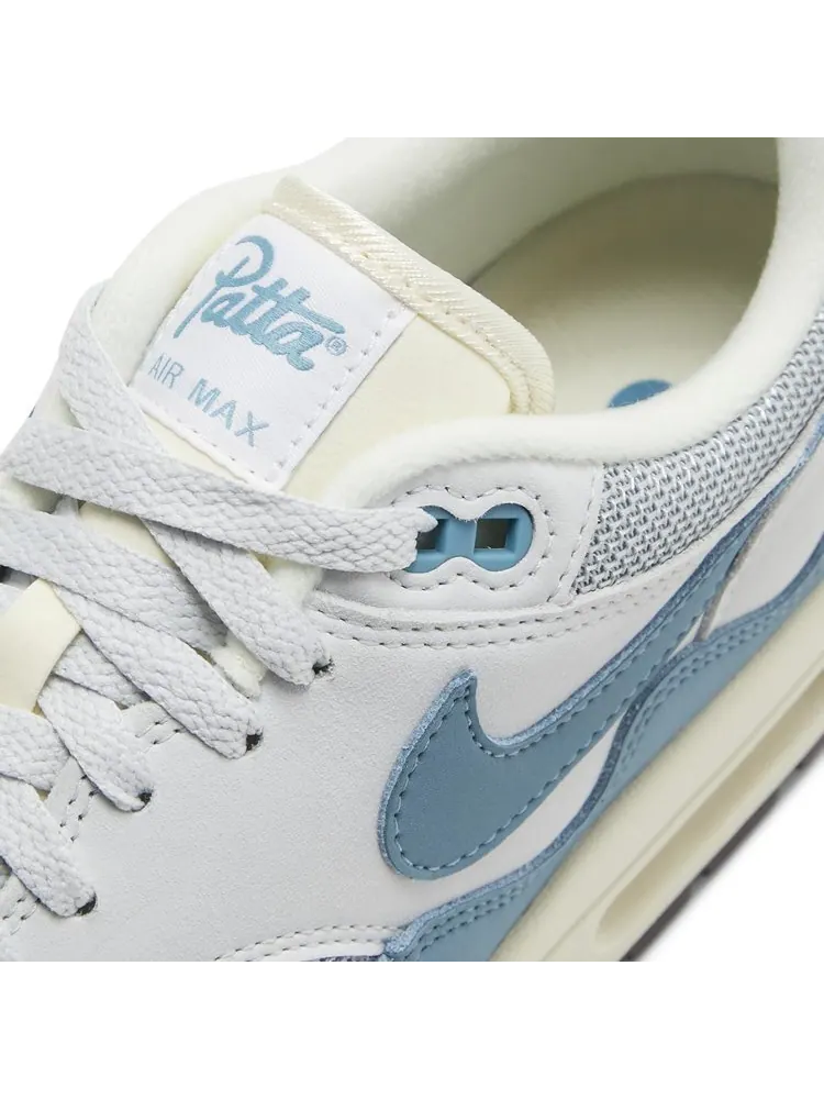 Кроссовки Nike Patta x Air Max 1 'Noise Aqua' — изображение 9 из 10, синий