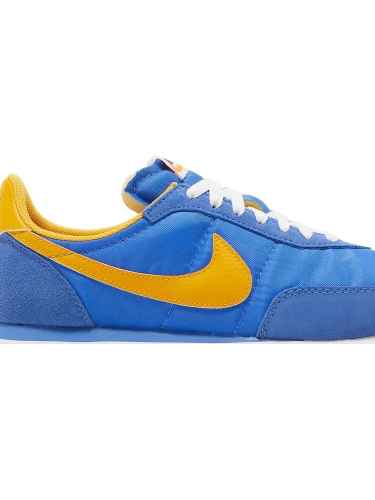 Кроссовки Nike Waffle Trainer 2 'Medium Blue University Gold' — изображение 2 из 8, синий