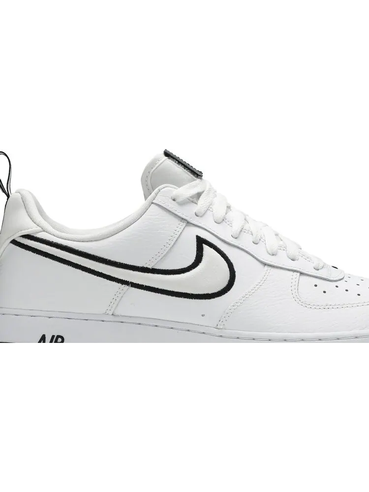 Кроссовки Nike Air Force 1 'White Black' — изображение 2 из 8, белый