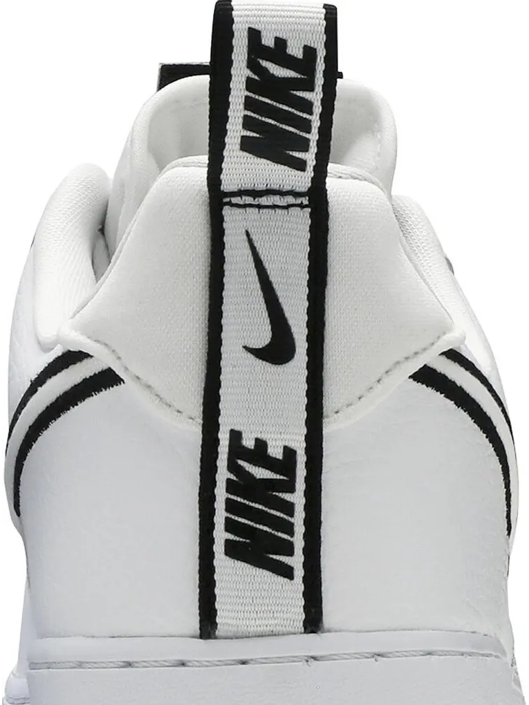 Кроссовки Nike Air Force 1 'White Black' — изображение 7 из 8, белый