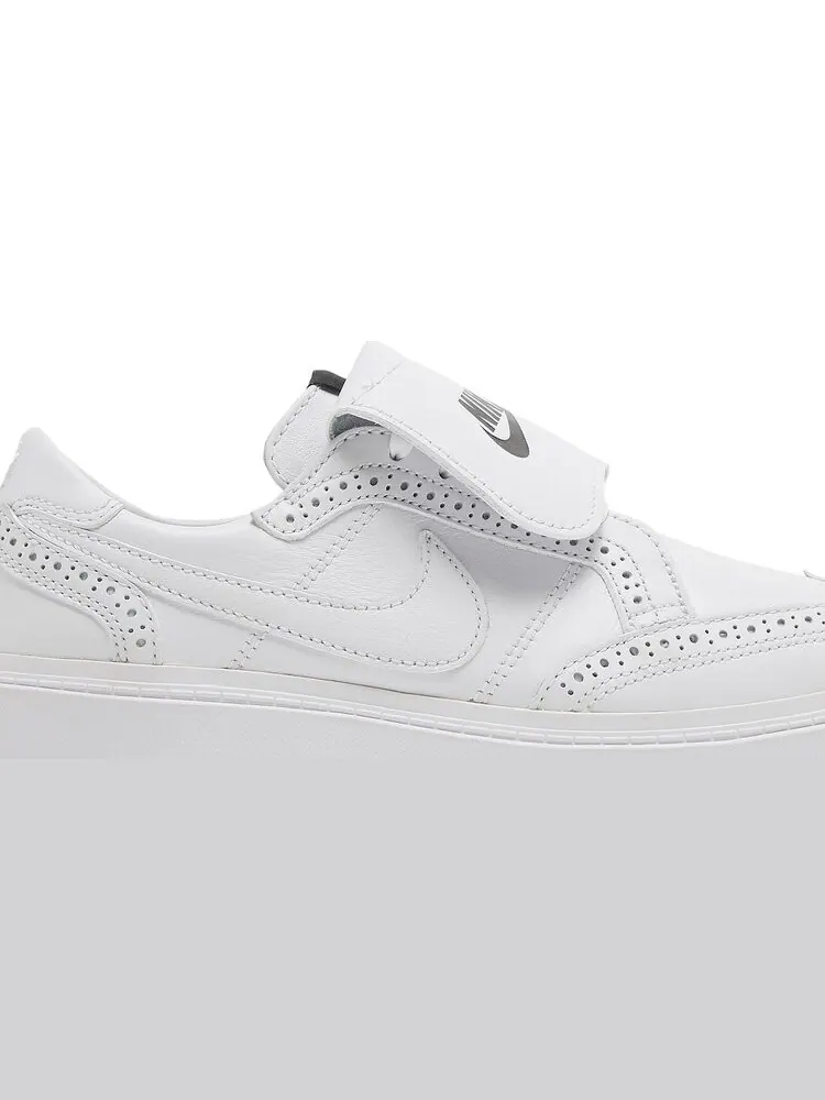 Кроссовки Nike G-Dragon x Kwondo 1 'Triple White' — изображение 2 из 8, белый