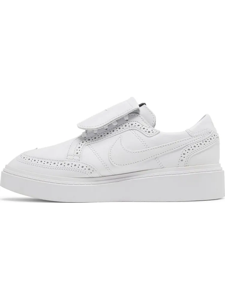 Кроссовки Nike G-Dragon x Kwondo 1 'Triple White' — изображение 3 из 8, белый