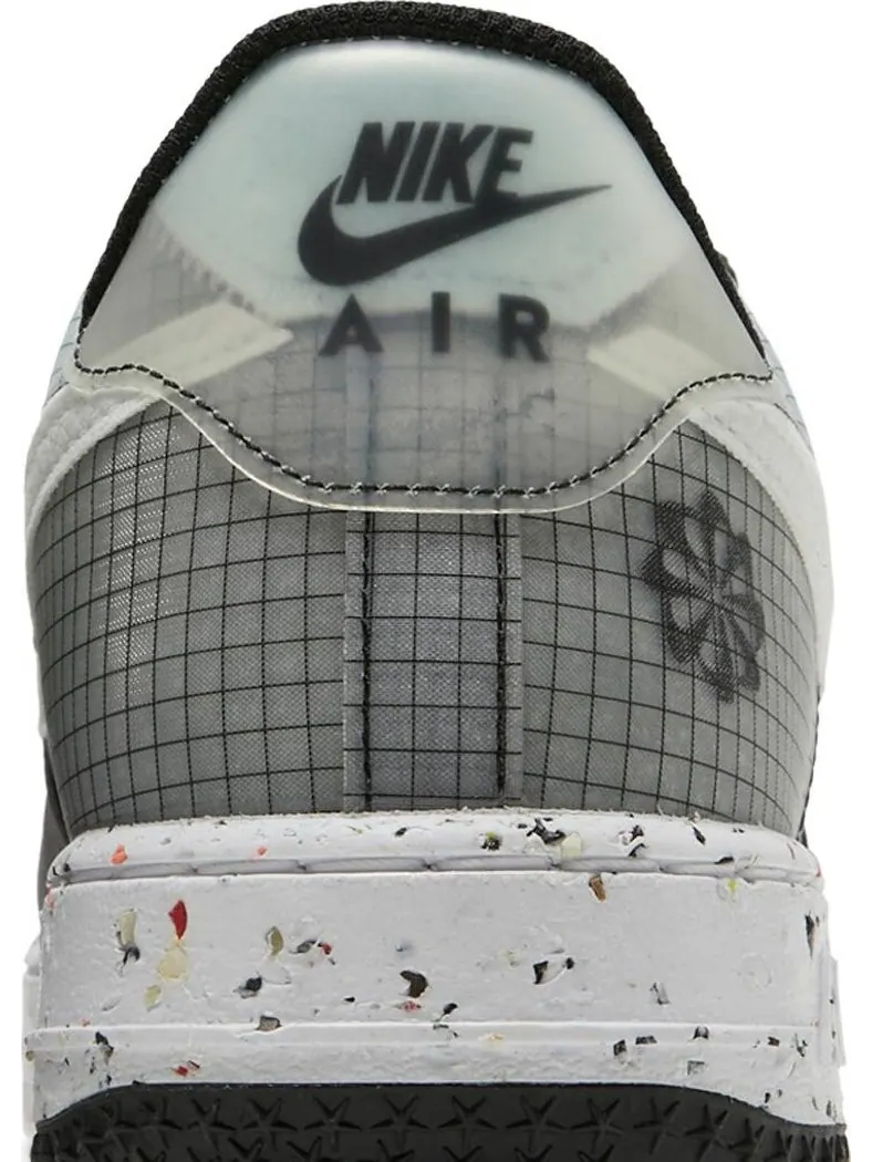 Кроссовки Nike Air Force 1 Crater 'Move To Zero - Black White' — изображение 7 из 8, черный