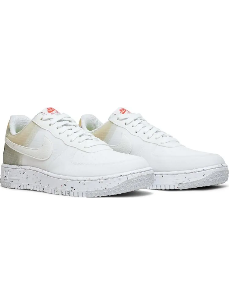 Кроссовки Nike Air Force 1 Crater 'Move To Zero - White Orange' — изображение 8 из 8, белый