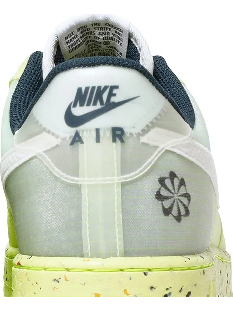 Кроссовки Nike Air Force 1 Crater 'Light Lemon Twist' — изображение 7 из 8, зеленый