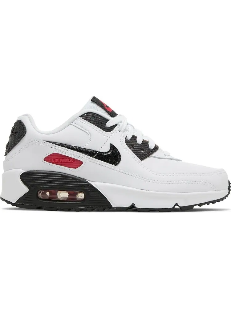 Кроссовки Nike Air Max 90 Leather SE GS 'White Very Berry' — изображение 1 из 8, белый