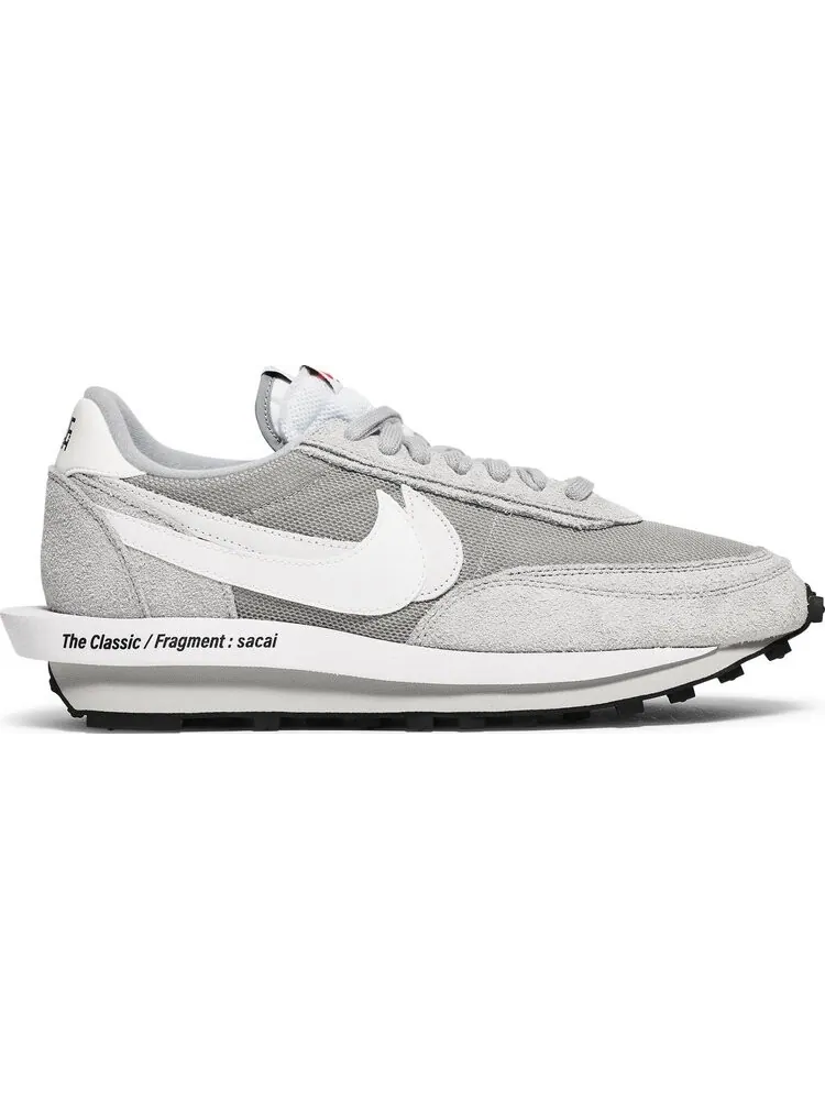 Кроссовки Nike Fragment Design x sacai x LDV Waffle 'Light Smoke Grey' — изображение 1 из 10, серый