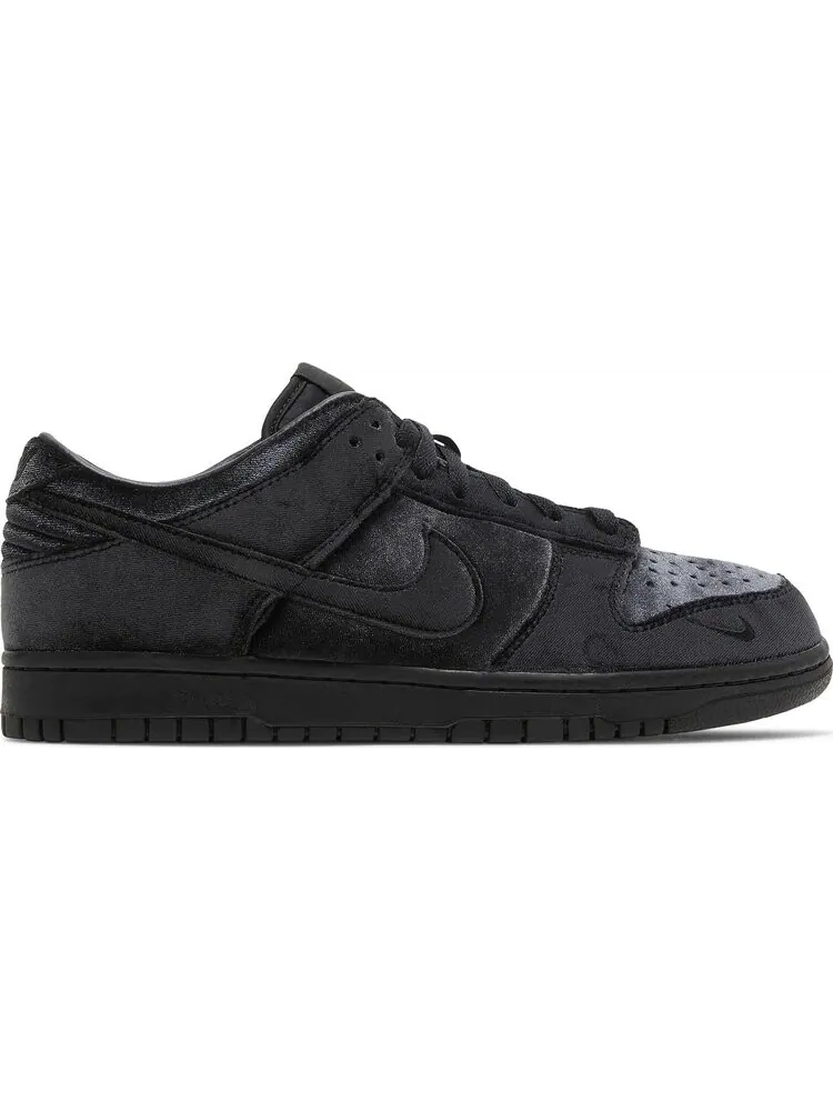 Кроссовки Nike Dover Street Market x Dunk Low 'Black Velvet' — изображение 1 из 8, черный