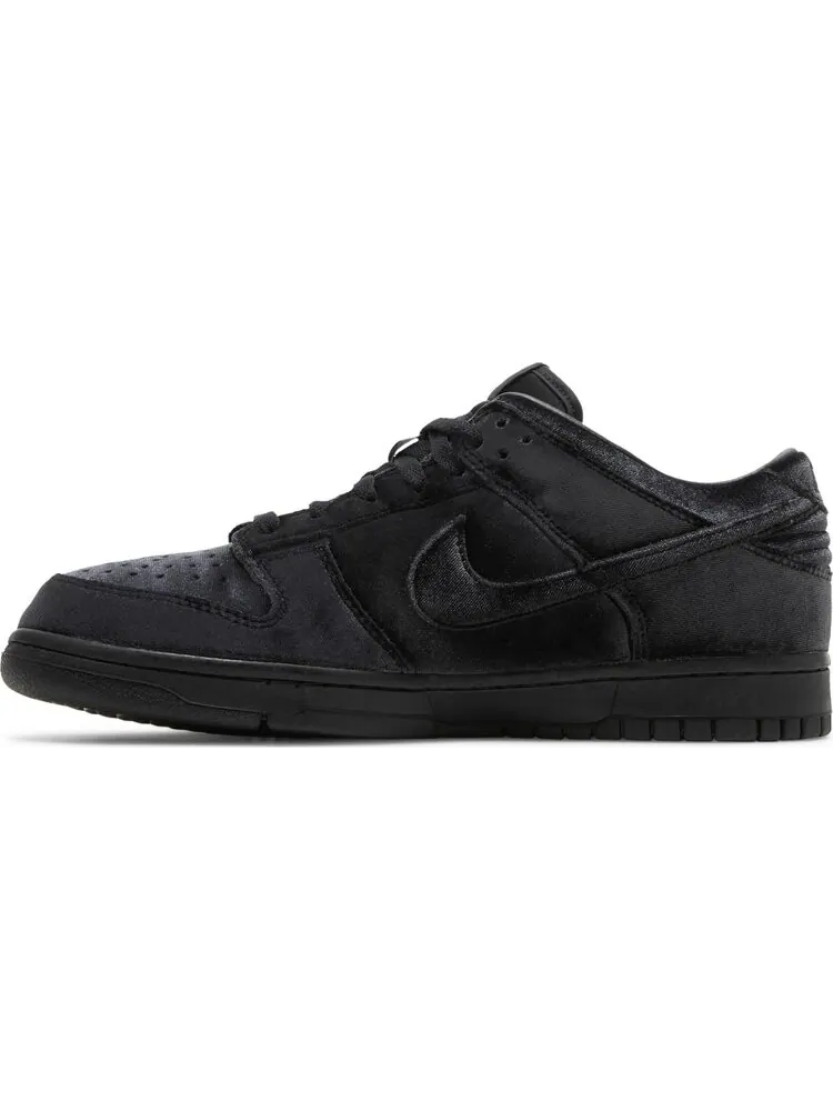 Кроссовки Nike Dover Street Market x Dunk Low 'Black Velvet' — изображение 3 из 8, черный