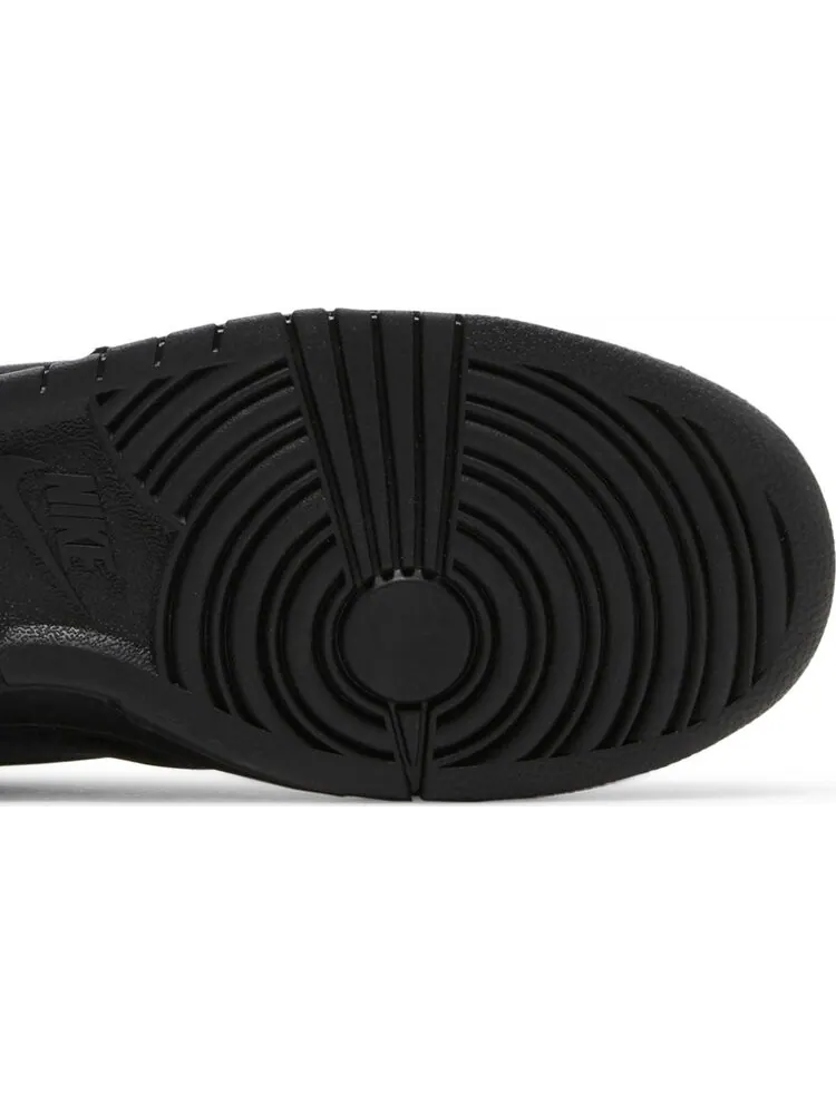 Кроссовки Nike Dover Street Market x Dunk Low 'Black Velvet' — изображение 5 из 8, черный