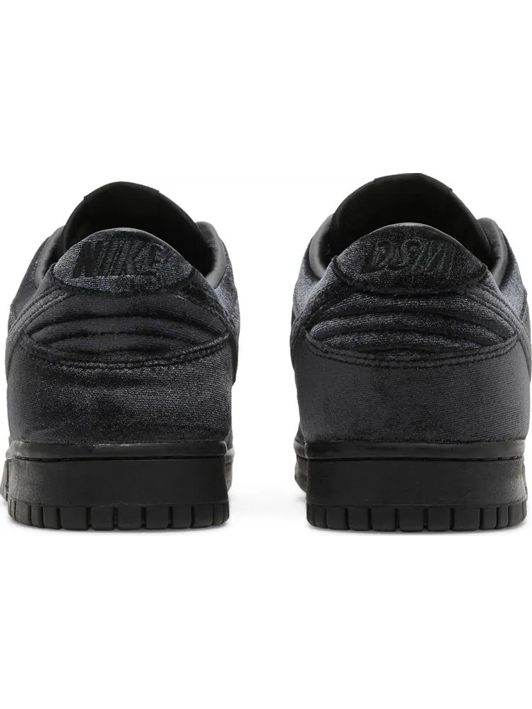 Кроссовки Nike Dover Street Market x Dunk Low 'Black Velvet' — изображение 6 из 8, черный