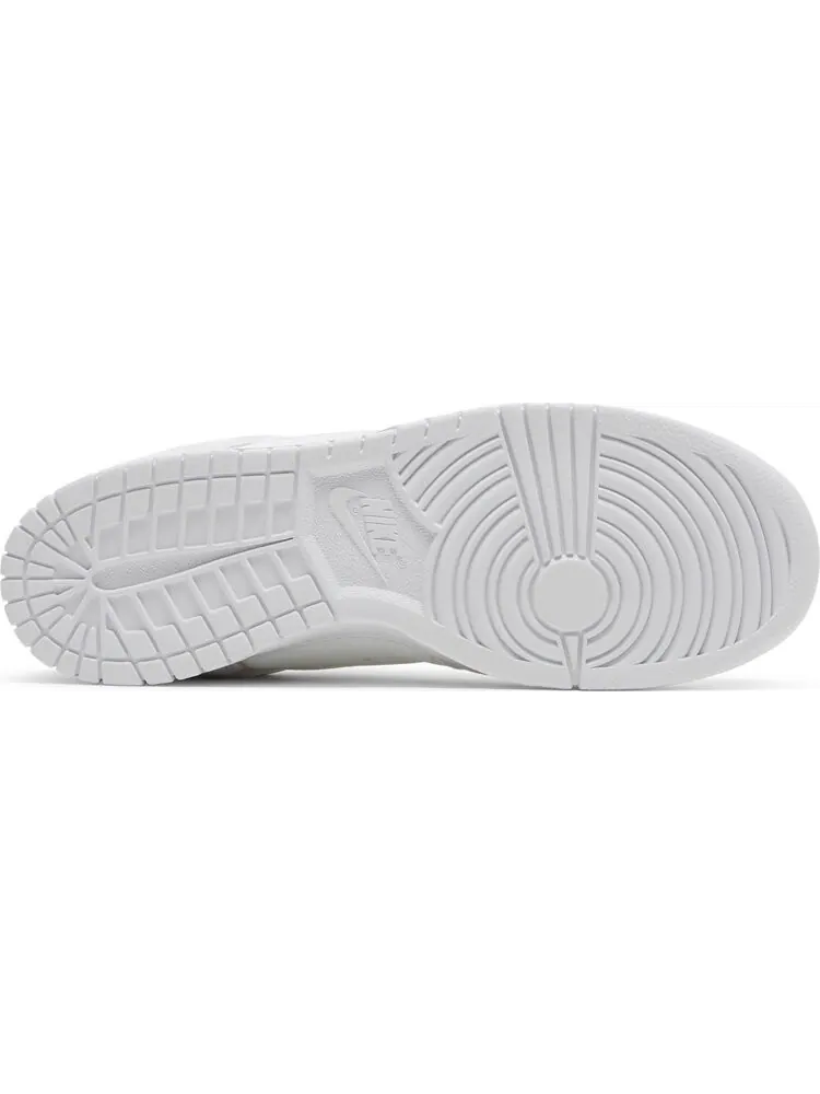 Кроссовки Nike Dover Street Market x Dunk Low 'White Velvet' — изображение 4 из 8, белый