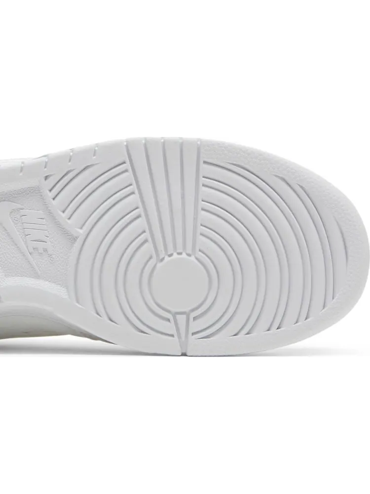 Кроссовки Nike Dover Street Market x Dunk Low 'White Velvet' — изображение 5 из 8, белый