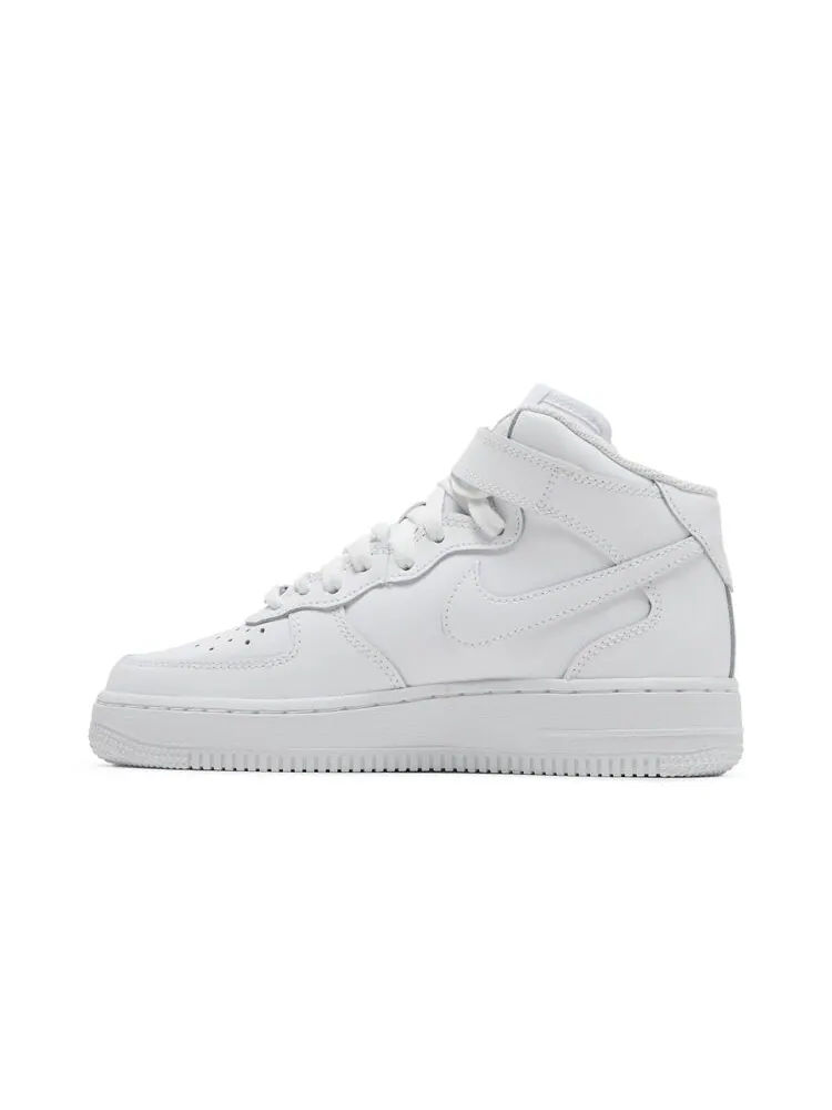 Кроссовки Nike Air Force 1 Mid LE GS — изображение 3 из 4, белый