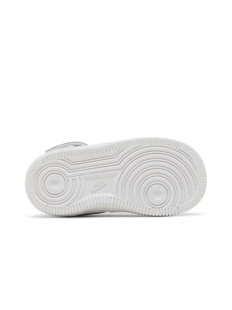 Кроссовки Nike Air Force 1 Mid TD 'Triple White' — изображение 5 из 9, белый/белый/белый