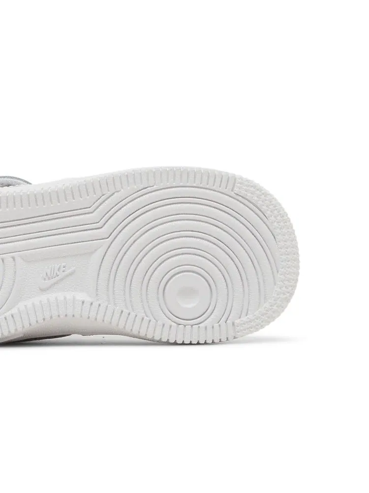 Кроссовки Nike Air Force 1 Mid TD 'Triple White' — изображение 6 из 9, белый/белый/белый