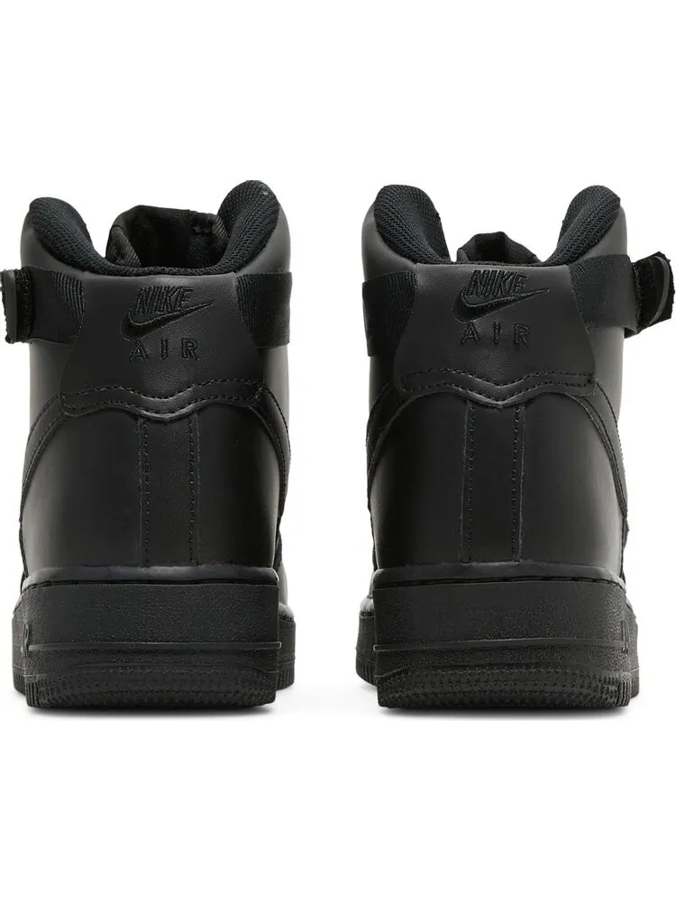 Кроссовки Air Force 1 High LE GS Triple Black — изображение 6 из 8, черный