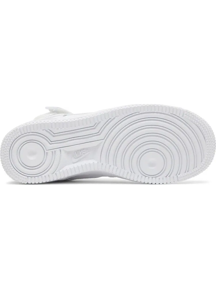 Кроссовки Nike Air Force 1 High LE GS 'Triple White' — изображение 4 из 8, белый
