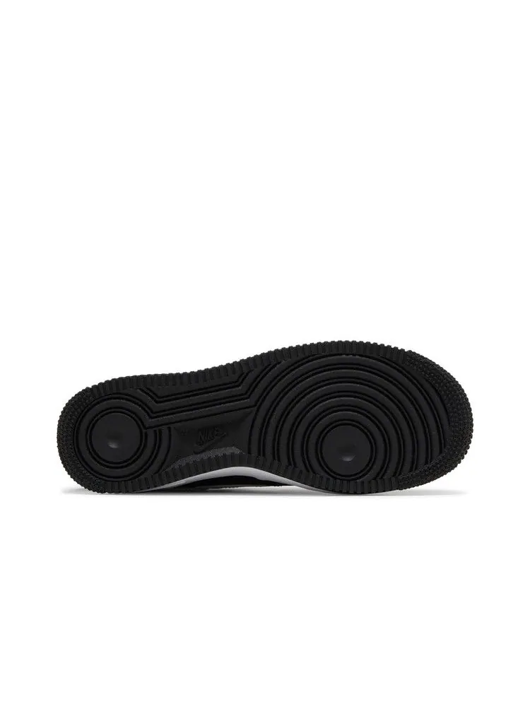 Кроссовки Nike Air Force 1 HO20 BG 'Dual Swoosh - Black' — изображение 5 из 9, черный/белый/черный
