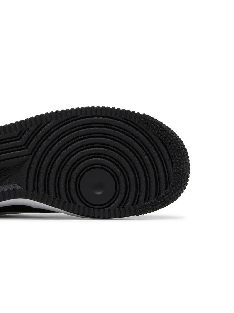 Кроссовки Nike Air Force 1 HO20 BG 'Dual Swoosh - Black' — изображение 6 из 9, черный/белый/черный