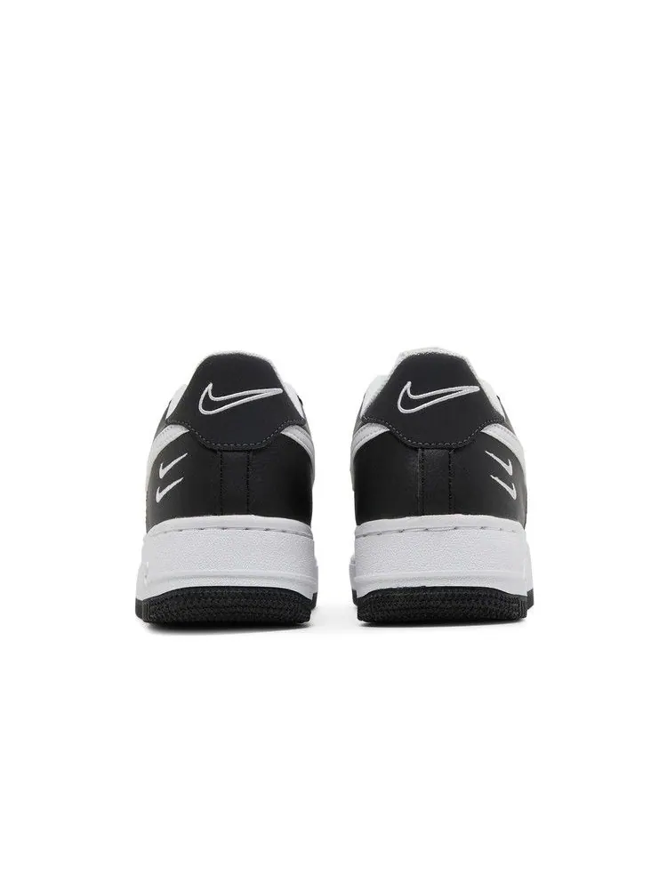 Кроссовки Nike Air Force 1 HO20 BG 'Dual Swoosh - Black' — изображение 7 из 9, черный/белый/черный