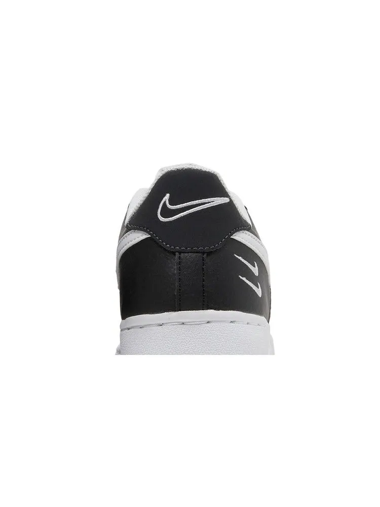 Кроссовки Nike Air Force 1 HO20 BG 'Dual Swoosh - Black' — изображение 8 из 9, черный/белый/черный