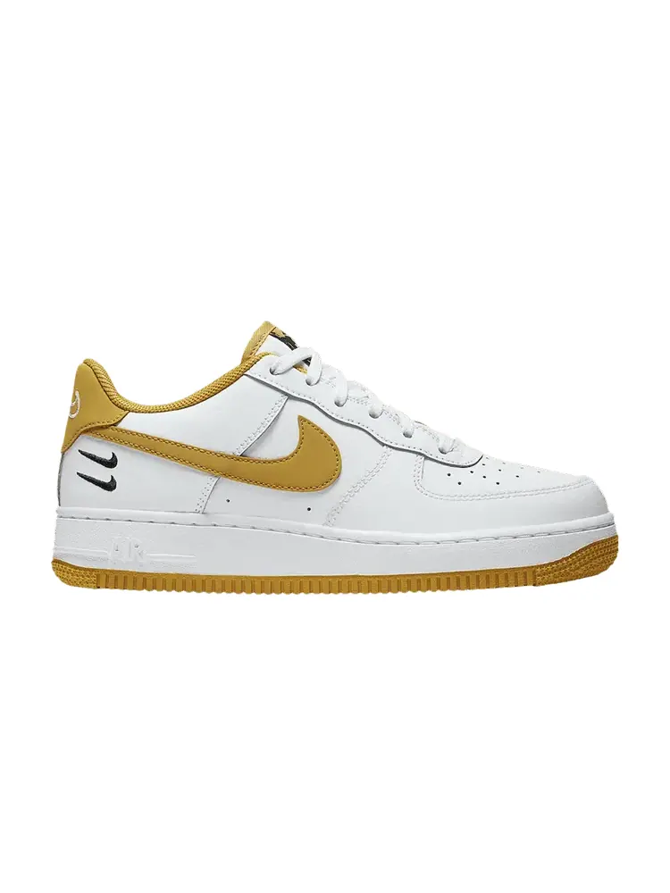 Кроссовки Nike Air Force 1 HO20 BG 'Dual Swoosh - White Wheat' — изображение 1 из 1, белый