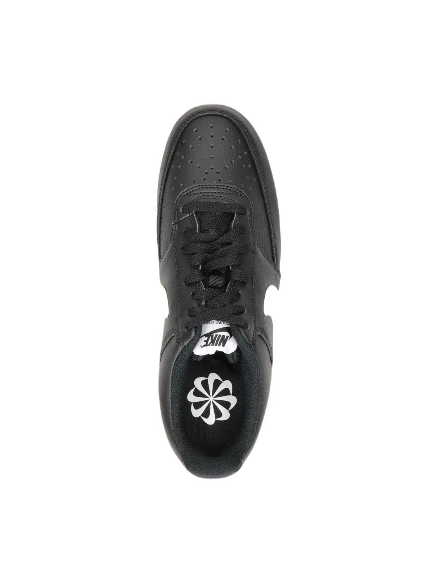 Кеды Nike Court Vision Low Next Nature — изображение 3 из 4, черный/белый