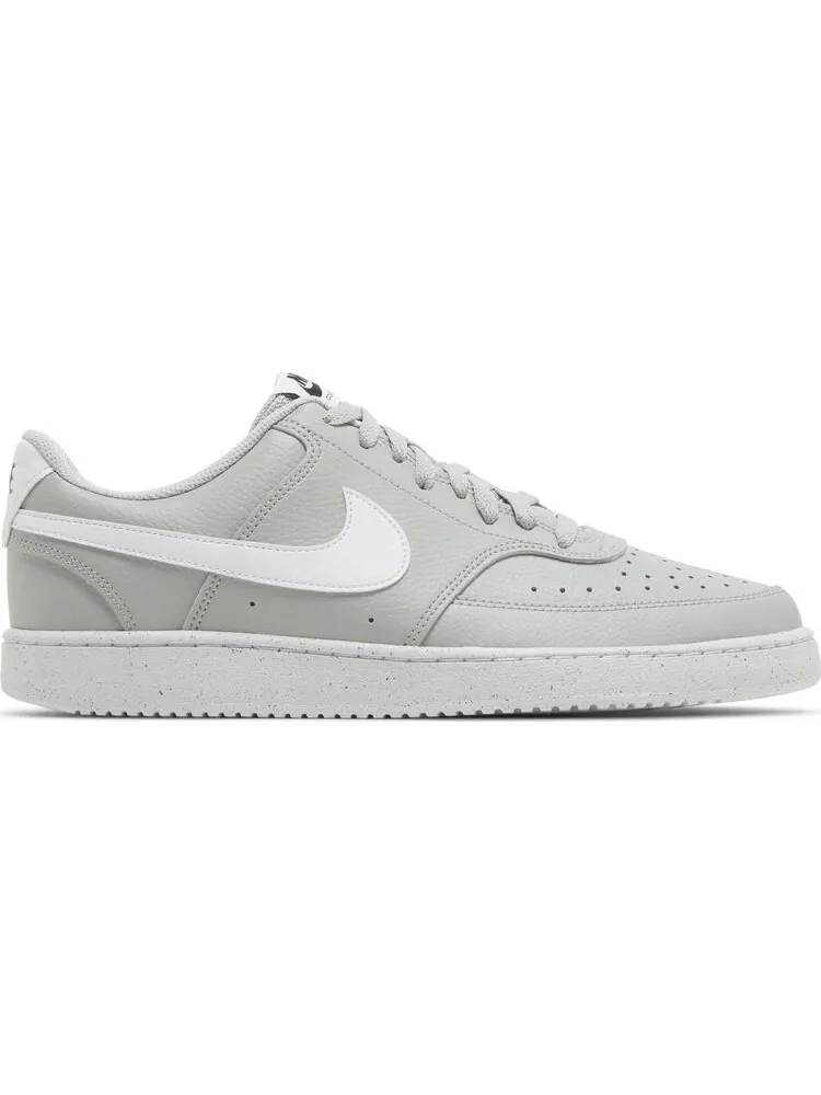 Кроссовки Nike Court Vision Low Next Nature 'Grey Fog White' — изображение 1 из 8, серый