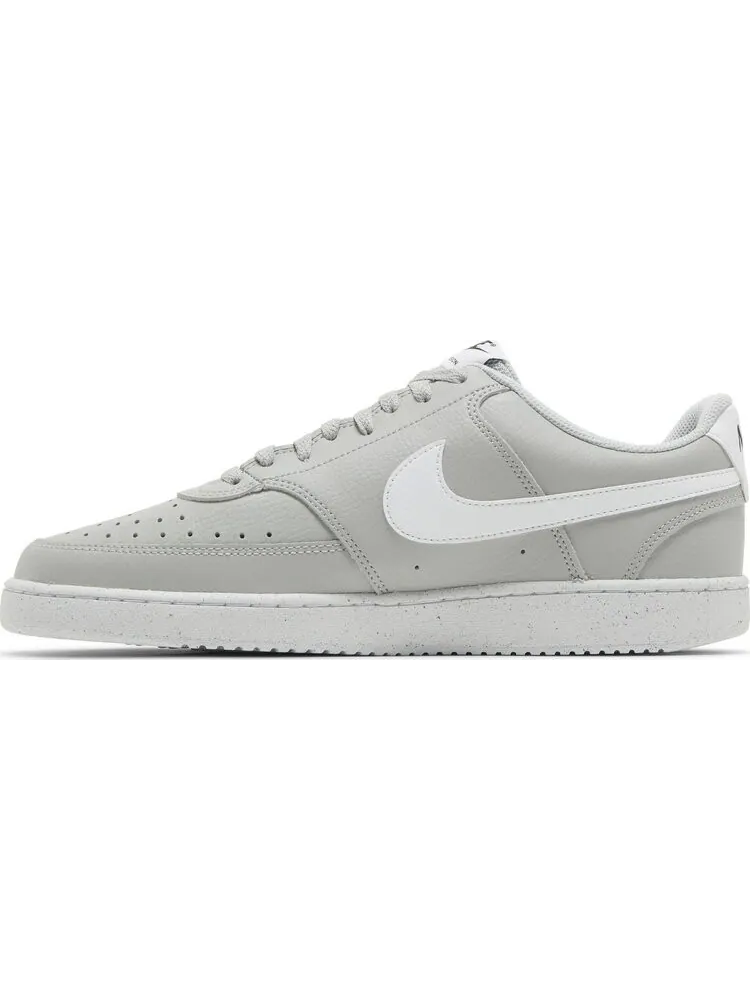Кроссовки Nike Court Vision Low Next Nature 'Grey Fog White' — изображение 3 из 8, серый