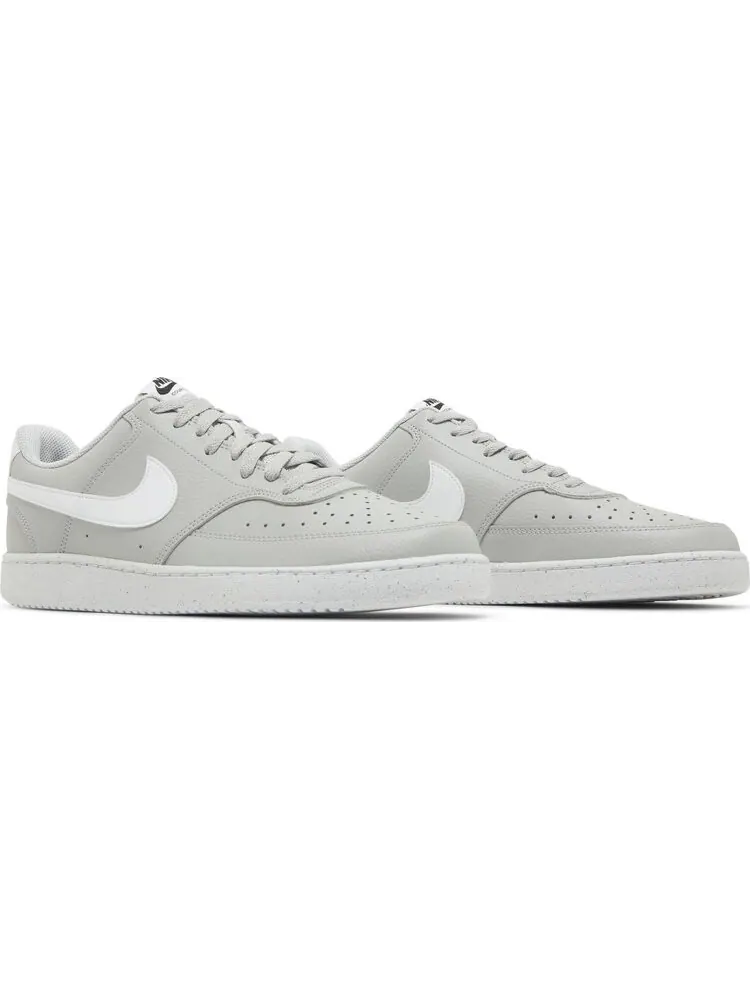 Кроссовки Nike Court Vision Low Next Nature 'Grey Fog White' — изображение 8 из 8, серый