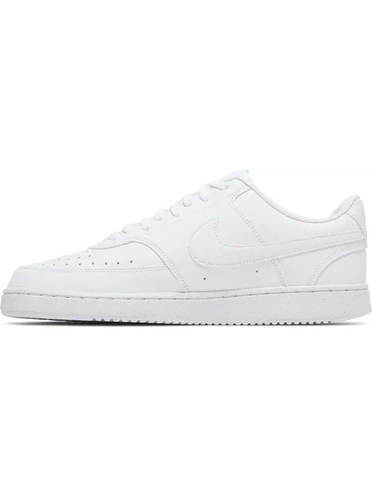 Кроссовки Nike Court Vision Low Next Nature 'Triple White' — изображение 3 из 8, белый