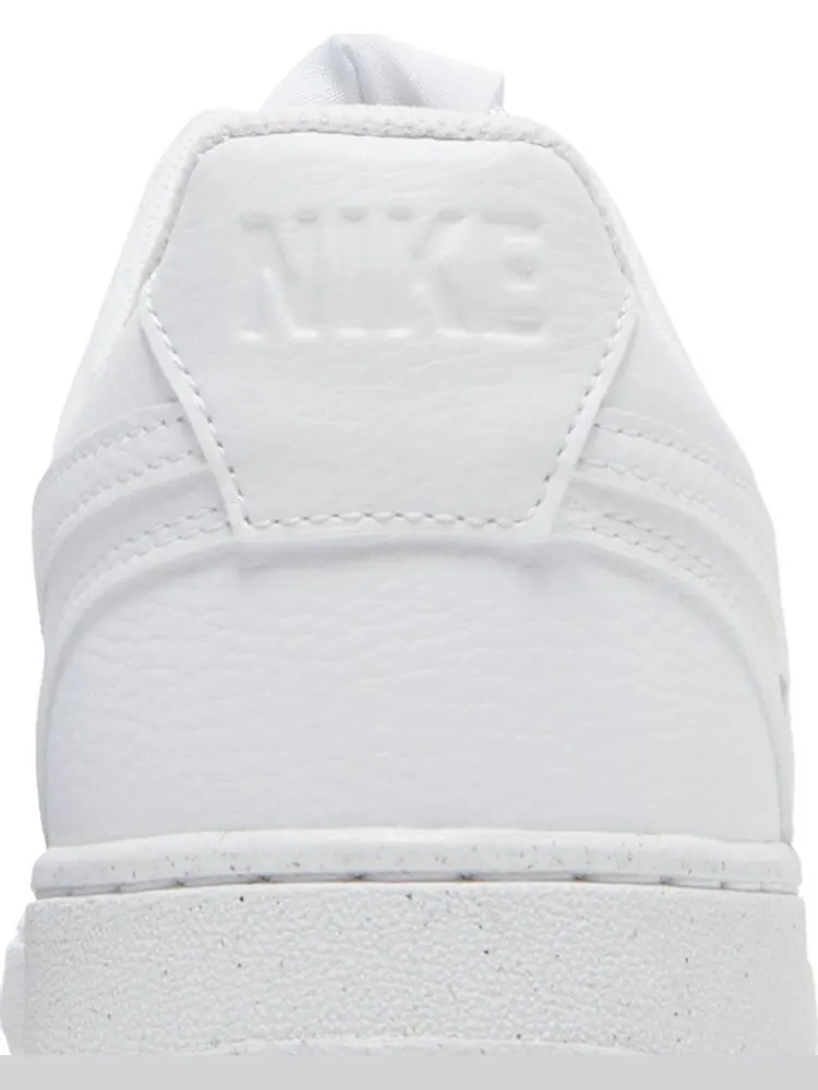 Кроссовки Nike Court Vision Low Next Nature 'Triple White' — изображение 7 из 8, белый