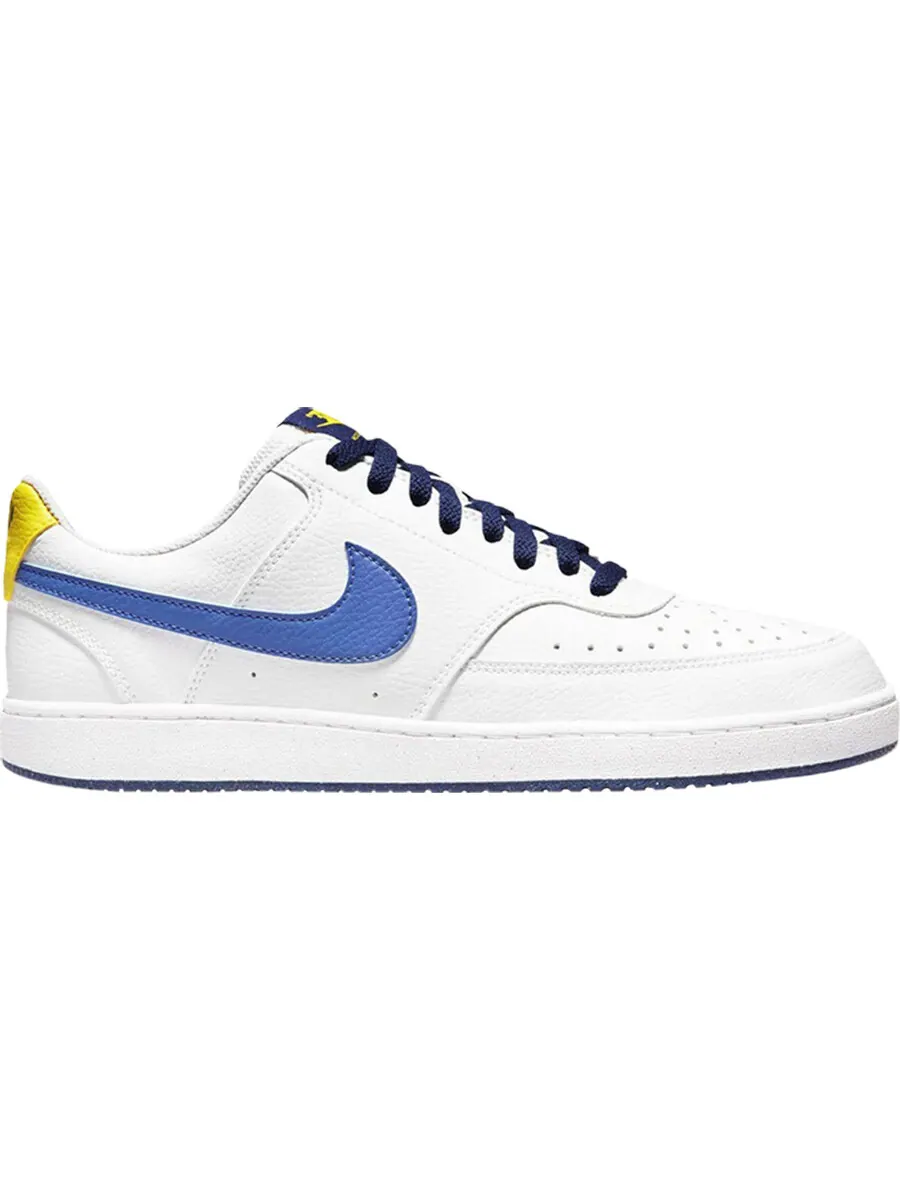 Кроссовки Nike Court Vision Low Next Nature 'White Hyper Royal' — изображение 1 из 1, белый/мультиколор