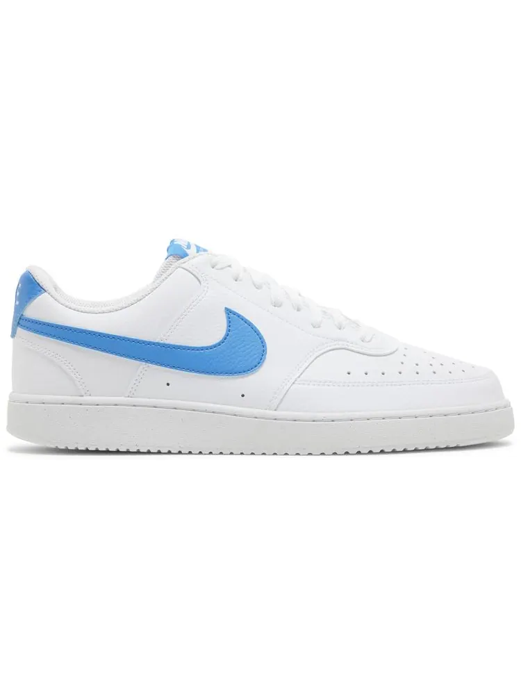 Кроссовки Nike Court Vision Low Next Nature 'White Light Photo Blue' — изображение 1 из 8, белый