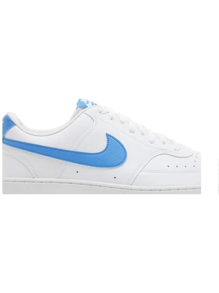 Кроссовки Nike Court Vision Low Next Nature 'White Light Photo Blue' — изображение 2 из 8, белый