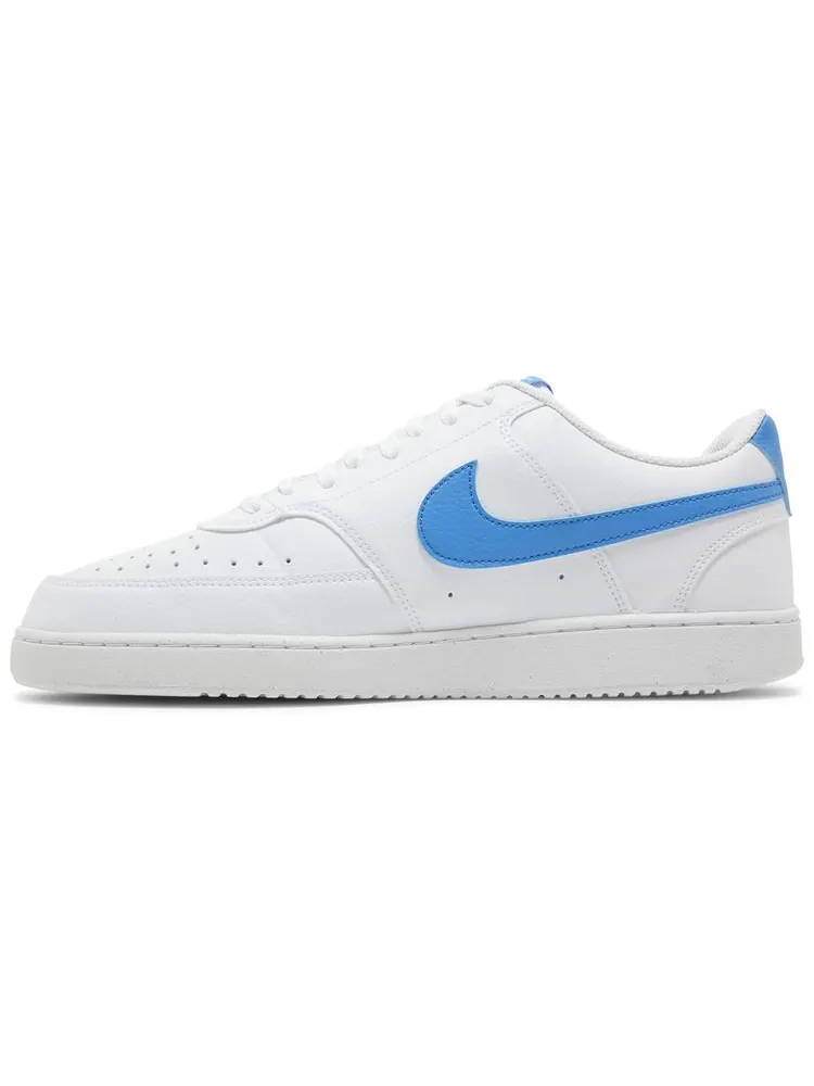 Кроссовки Nike Court Vision Low Next Nature 'White Light Photo Blue' — изображение 3 из 8, белый