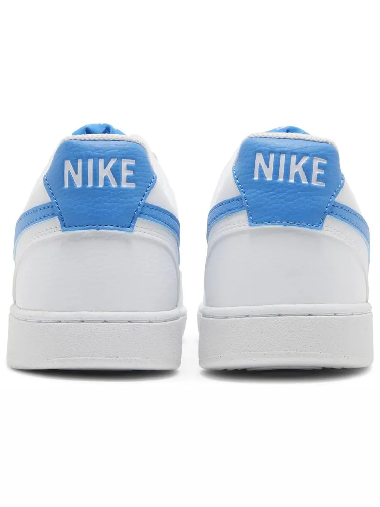 Кроссовки Nike Court Vision Low Next Nature 'White Light Photo Blue' — изображение 6 из 8, белый