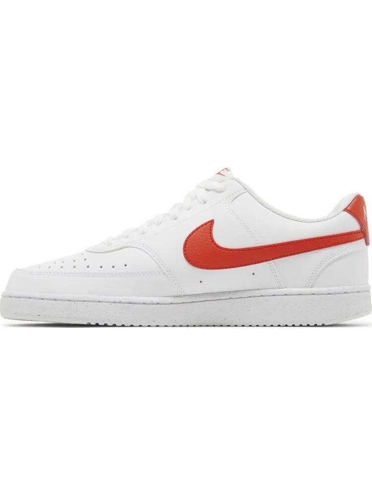 Кроссовки Court Vision Low Next Nature 'White Picante Red' — изображение 3 из 4, белый