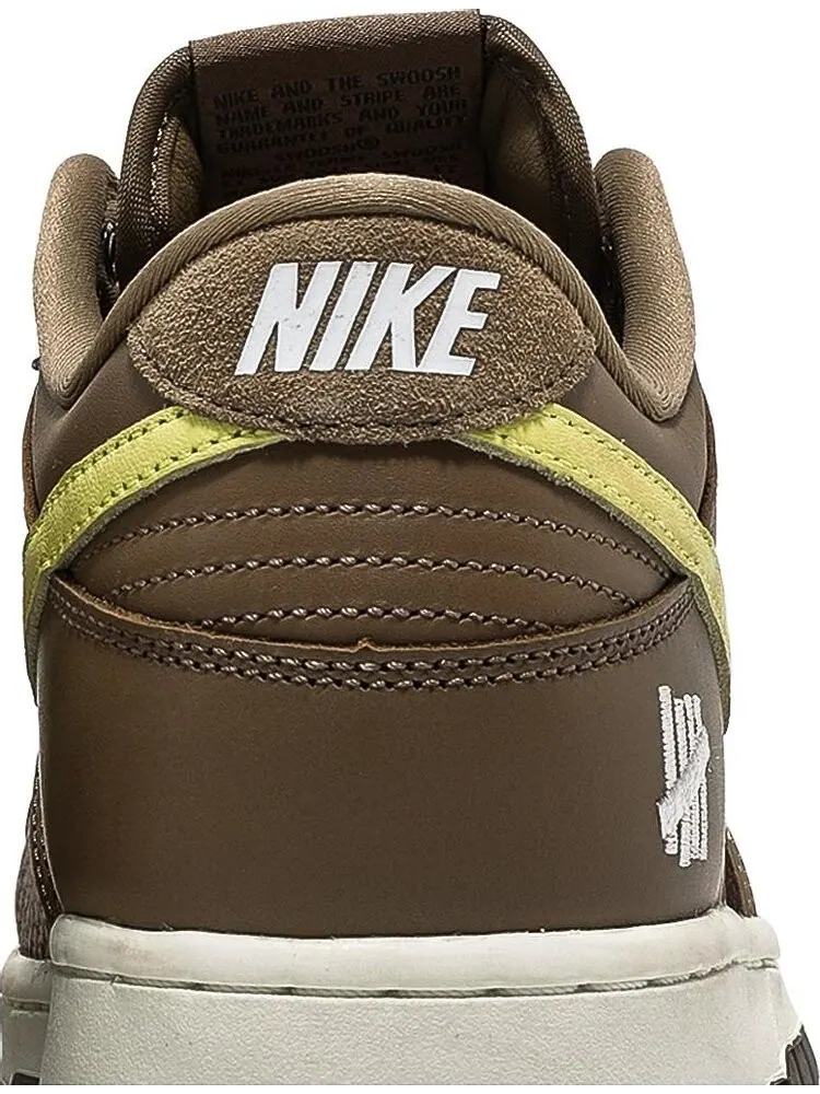 Кроссовки Nike Undefeated x Dunk Low SP 'Canteen' — изображение 7 из 10, коричневый