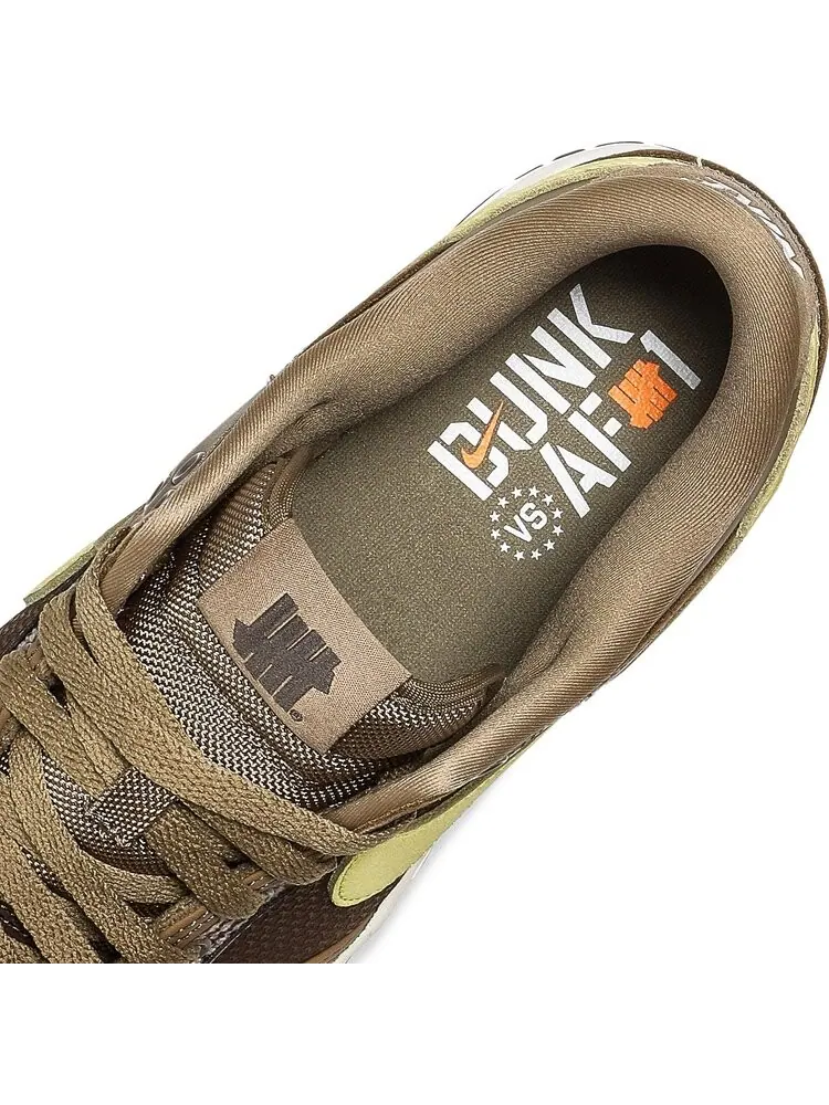Кроссовки Nike Undefeated x Dunk Low SP 'Canteen' — изображение 9 из 10, коричневый