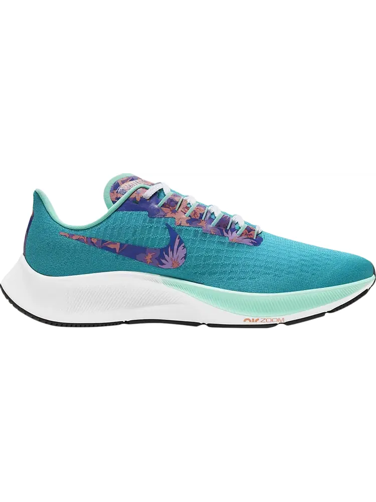 Кроссовки Nike Wmns Air Zoom Pegasus 37 'Aquamarine Floral' — изображение 1 из 1, синий