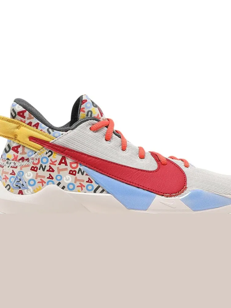 Кроссовки Nike Zoom Freak 2 GS 'Letter Bro' — изображение 2 из 8, мульти