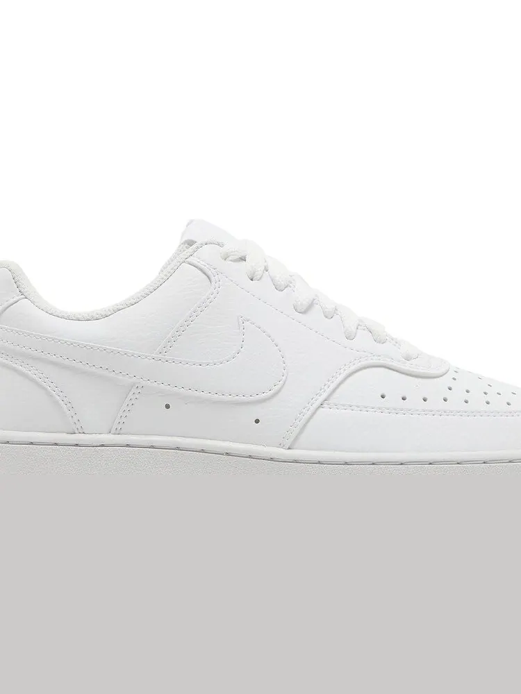 Кроссовки Nike Wmns Court Vision Low Next Nature 'Triple White' — изображение 2 из 8, белый