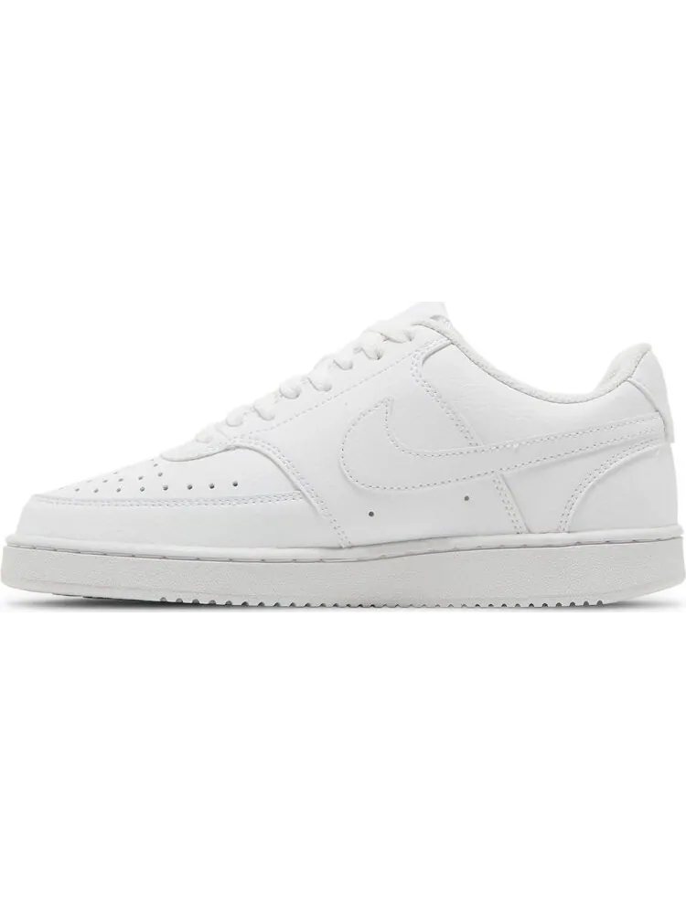 Кроссовки Nike Wmns Court Vision Low Next Nature 'Triple White' — изображение 3 из 8, белый
